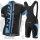 2015 Giant blau schwarz Fahrradbekleidung Satz Fahrradtrikot Kurzarm Trikot und Kurz Trägerhose Radtrikot De
