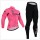 2015 Giro d'Italia Fahrradbekleidung Radtrikot Satz Langarm und Lange Fahrradhose Radtrikot De