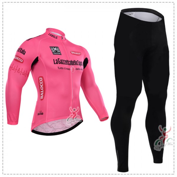 2015 Giro d'Italia Fahrradbekleidung Radtrikot Satz Langarm und Lange Fahrradhose Radtrikot De 2015 Giro d'Italia Fahrradbekleidung Radtrikot Satz Langarm und Lange Fahrradhose Radtrikot De