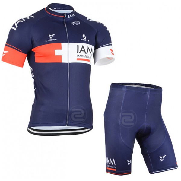 2015 IAM Radbekleidung Radtrikot Kurzarm und Fahrradhosen Kurz Radtrikot De