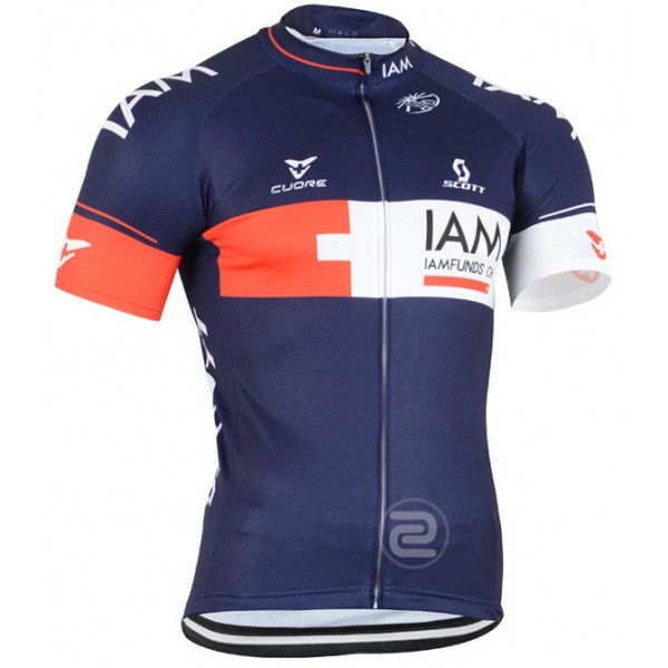 2015 IAM Radtrikot Kurzarm Radtrikot De