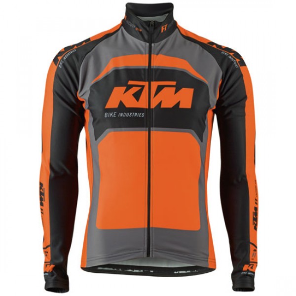 KTM Fahrradtrikot Langarm orange Radtrikot De