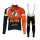 2015 ktm latr Fahrradbekleidung Radtrikot Satz Langarm und Lange Trägerhose Radtrikot De