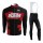 2015 KTM Fahrradbekleidung Radtrikot Satz Langarm und Lange Trägerhose Radtrikot De