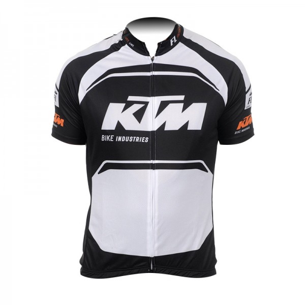2015 KTM Proteam Schwarz Weiß Radtrikot Kurzarm Radtrikot De