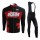2015 KTM Fahrradbekleidung Radtrikot Satz Langarm und Lange Trägerhose Radtrikot De