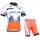 2015 Katusha Radbekleidung Radtrikot Kurzarm und Fahrradhosen Kurz punainen Radtrikot De