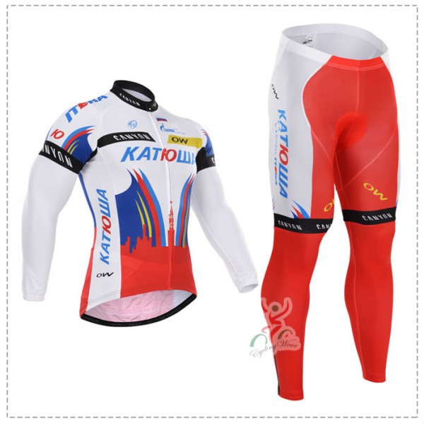 2015 Katusha Fahrradbekleidung Radtrikot Satz Langarm und Lange Fahrradhose Radtrikot De 2015 Katusha Fahrradbekleidung Radtrikot Satz Langarm und Lange Fahrradhose Radtrikot De