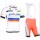 2015 Katusha Fahrradbekleidung Satz Fahrradtrikot Kurzarm Trikot und Kurz Trägerhose valkoinen Radtrikot De