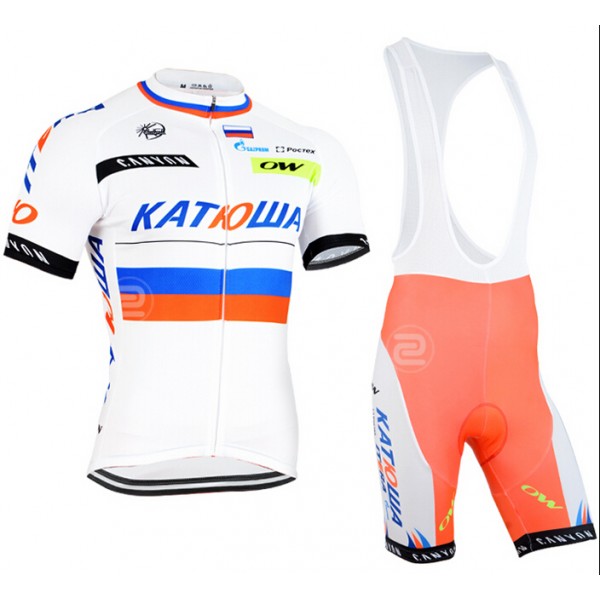 2015 Katusha Fahrradbekleidung Satz Fahrradtrikot Kurzarm Trikot und Kurz Trägerhose valkoinen Radtrikot De 2015 Katusha Fahrradbekleidung Satz Fahrradtrikot Kurzarm Trikot und Kurz Trägerhose valkoinen Radtrikot De