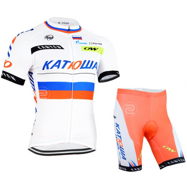2015 Katusha Radbekleidung Radtrikot Kurzarm und Fahrradhosen Kurz valkoinen Radtrikot De 2015 Katusha Radbekleidung Radtrikot Kurzarm und Fahrradhosen Kurz valkoinen Radtrikot De