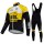2015 Lotto Jumbo Fahrradbekleidung Radtrikot Satz Langarm und Lange Trägerhose Radtrikot De