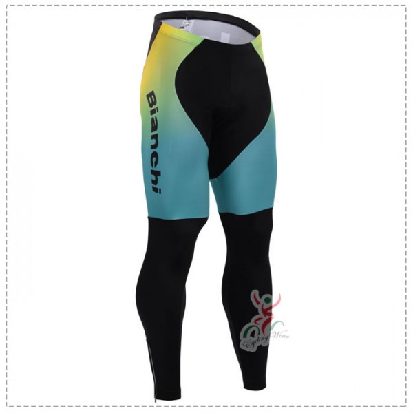 2015 Lotto Bianchi Lang Radhose Radtrikot De