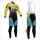2015 Lotto Bianchi Fahrradbekleidung Radtrikot Satz Langarm und Lange Trägerhose Radtrikot De