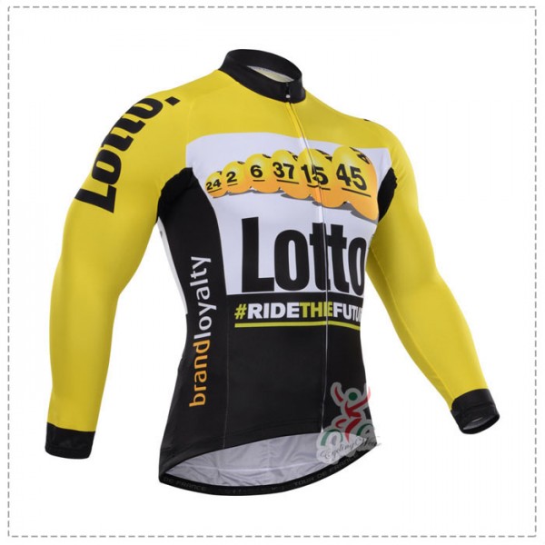 2015 Lotto Bianchi Fahrradtrikot Langarm Radtrikot De