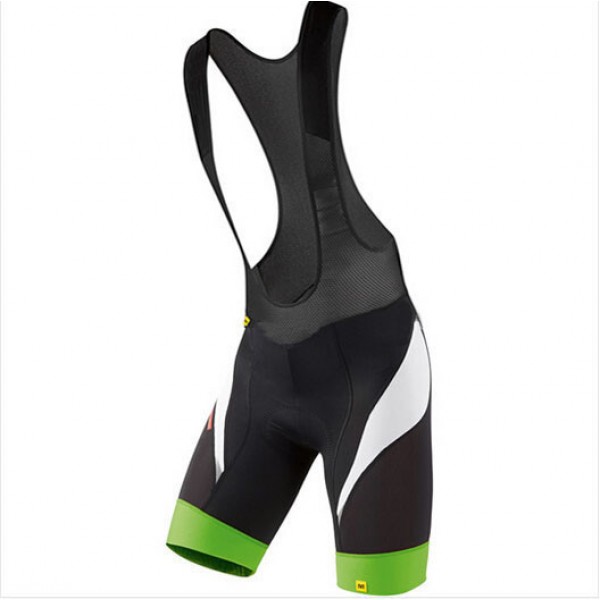 2015 MAVIC Kurz Trägerhose schwarz Grün Radtrikot De