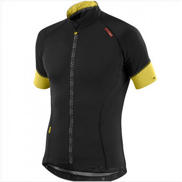 2015 MAVIC Radtrikot Kurzarm schwarz gelb Radtrikot De 2015 MAVIC Radtrikot Kurzarm schwarz gelb Radtrikot De