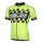 2015 Nalini Racing-Drapeau Grün Radtrikot Kurzarm Radtrikot De