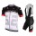 2015 Nalini Bao Schwarz-Weiß Fahrradbekleidung Satz Fahrradtrikot Kurzarm Trikot und Kurz Trägerhose Radtrikot De