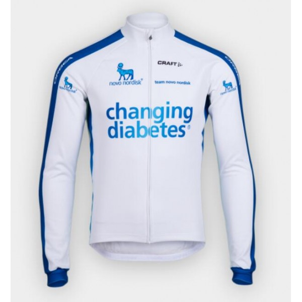 2015 Team Novo nordisk Fahrradtrikot Langarm Radtrikot De 2015 Team Novo nordisk Fahrradtrikot Langarm Radtrikot De