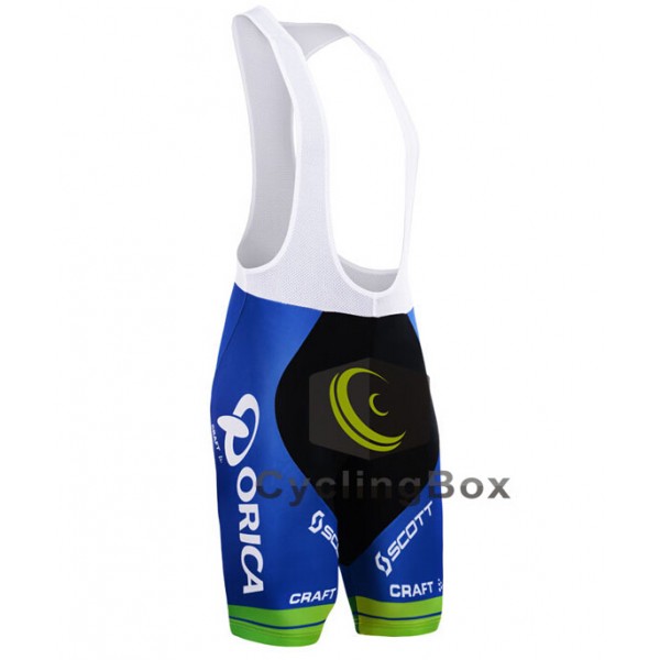2015 ORICA GreenEDGE Kurz Trägerhose Radtrikot De