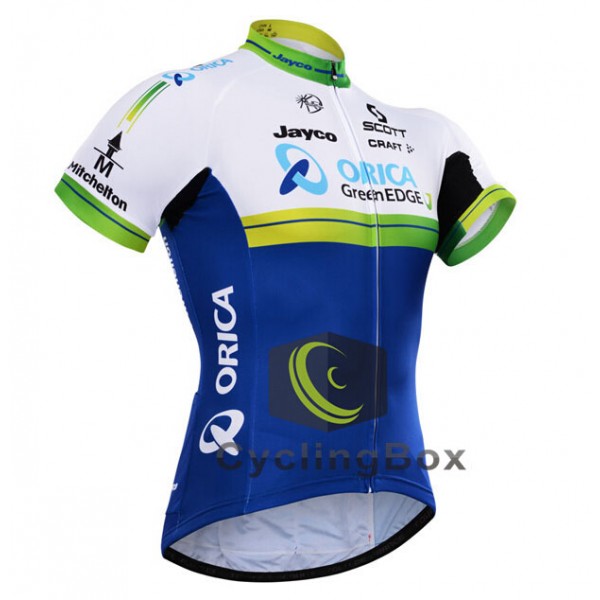2015 ORICA GreenEDGE Radtrikot Kurzarm Radtrikot De