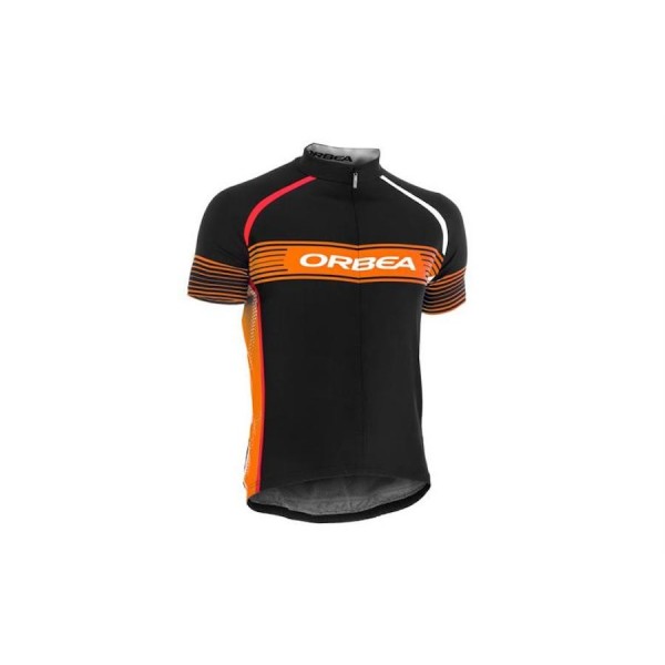 2015 Orbea Schwarz-Gelb Radtrikot Kurzarm Radtrikot De