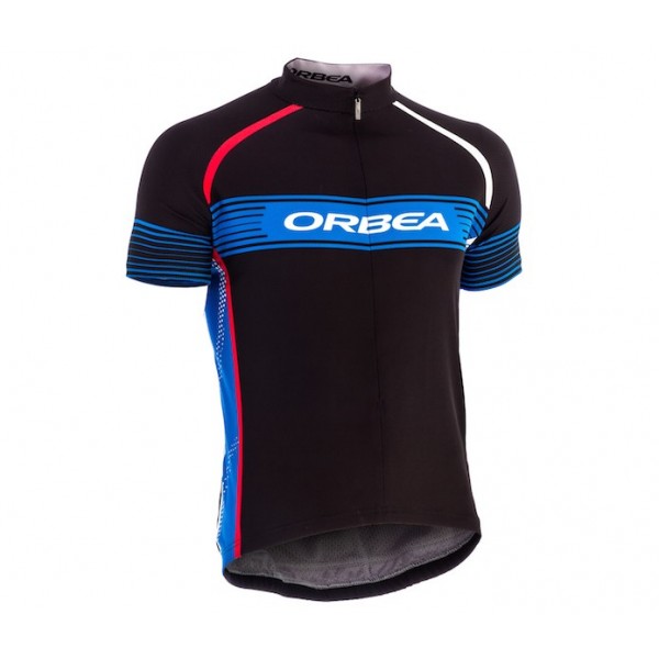 2015 Orbea Schwarz-Blau Radtrikot Kurzarm Radtrikot De