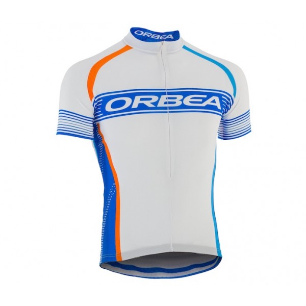 2015 Orbea Weiß-Blau Radtrikot Kurzarm Radtrikot De