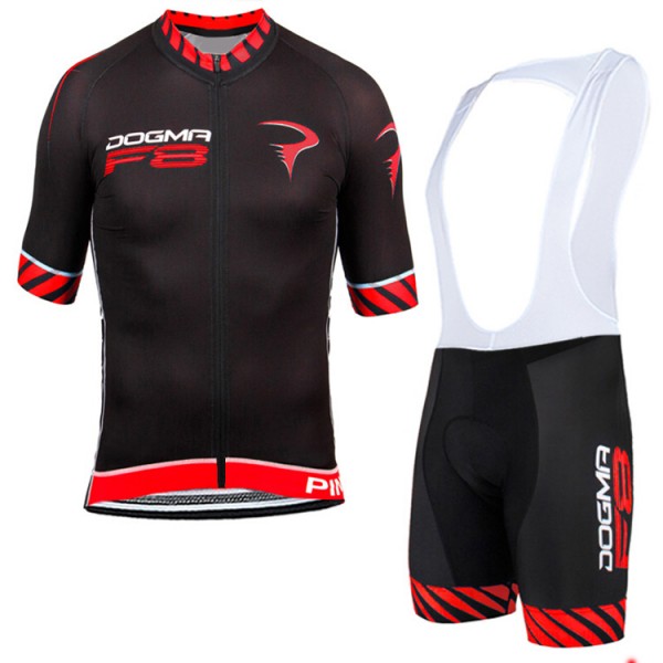 2015 Pinarello F8 Rote Fahrradbekleidung Satz Fahrradtrikot Kurzarm Trikot und Kurz Trägerhose Radtrikot De