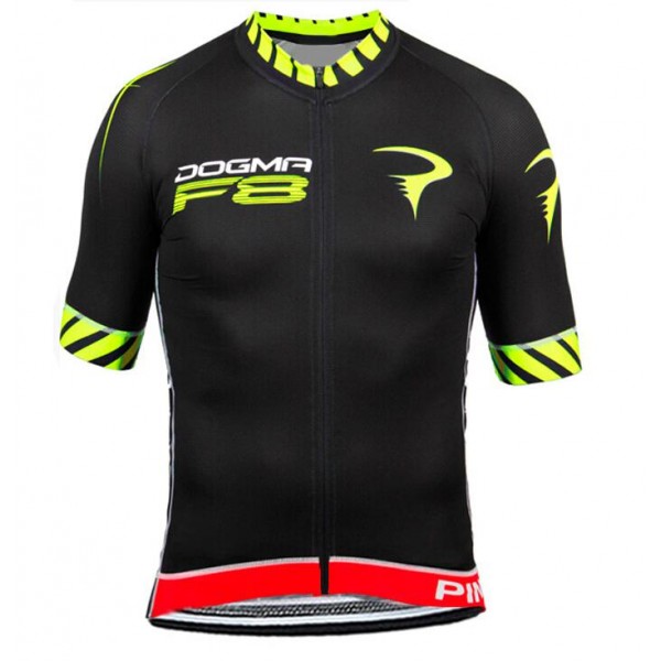 2015 Pinarello F8 Gelb Radtrikot Kurzarm Radtrikot De