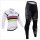2015 Quick Step Fahrradbekleidung Radtrikot Satz Langarm und Lange Fahrradhose Radtrikot De