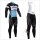 2015 ETIXX-QUICK STEP Fahrradbekleidung Radtrikot Satz Langarm und Lange Trägerhose Radtrikot De