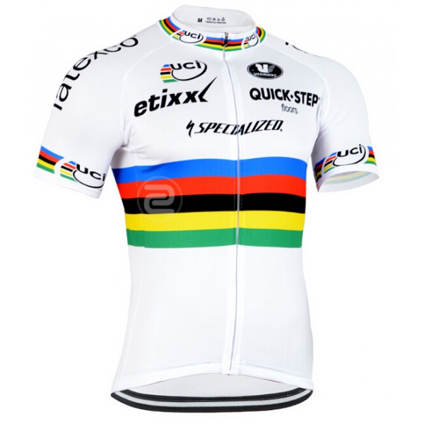 2015 Specialized Quick Step Radtrikot Kurzarm Radtrikot De
