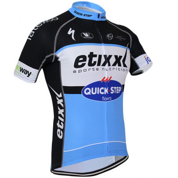2015 Quick Step Radtrikot Kurzarm Radtrikot De