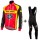 RALEIGH 2015 Fahrradbekleidung Radtrikot Satz Langarm und Lange Trägerhose Radtrikot De