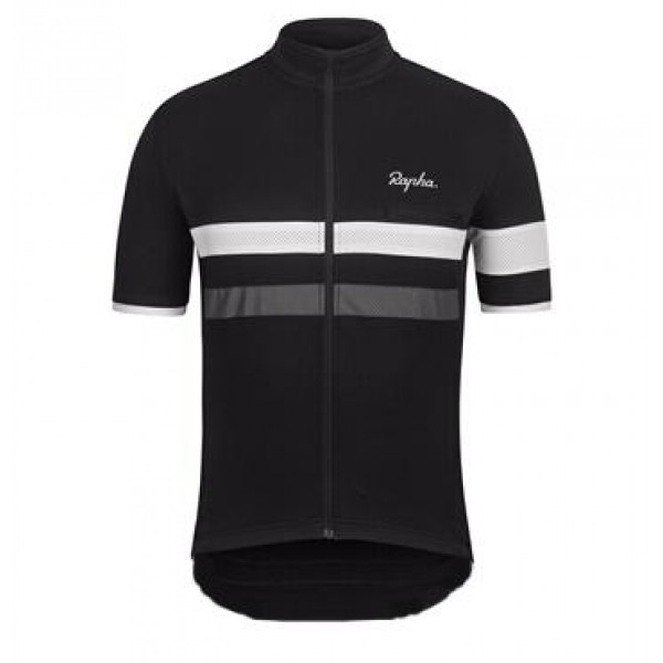 2015 Rapha Schwarz Radtrikot Kurzarm Radtrikot De