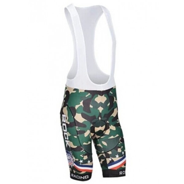2015 Rock Racing Kurz Trägerhose Camouflage Radtrikot De