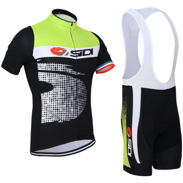 2015 SIDI Fahrradbekleidung Satz Fahrradtrikot Kurzarm Trikot und Kurz Trägerhose Radtrikot De