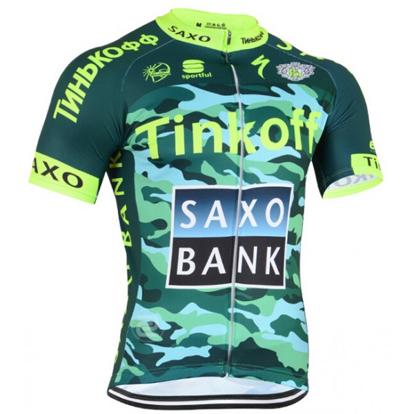 2015 Tinkoff Saxo Bank Camouflage Radtrikot Kurzarm Radtrikot De 2015 Tinkoff Saxo Bank Camouflage Radtrikot Kurzarm Radtrikot De