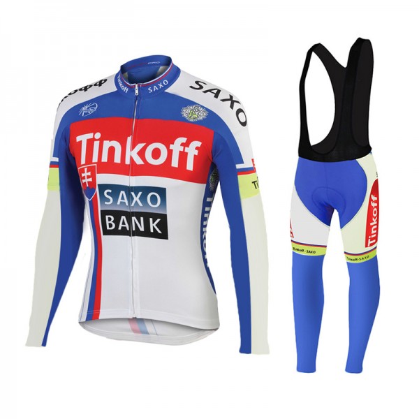 2015 Tinkoff Saxo Bank bleu Fahrradbekleidung Radtrikot Satz Langarm und Lange Trägerhose Radtrikot De 2015 Tinkoff Saxo Bank bleu Fahrradbekleidung Radtrikot Satz Langarm und Lange Trägerhose Radtrikot De