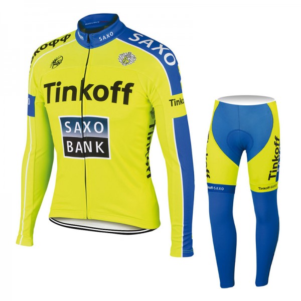 2015 Saxo Bank Tinkoff Fahrradbekleidung Radtrikot Satz Langarm und Lange Fahrradhose Radtrikot De 2015 Saxo Bank Tinkoff Fahrradbekleidung Radtrikot Satz Langarm und Lange Fahrradhose Radtrikot De