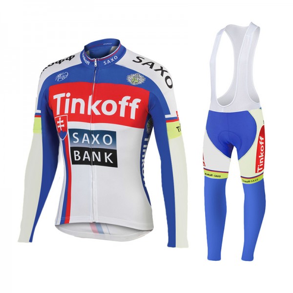 2015 Tinkoff Saxo Bank bleu Fahrradbekleidung Radtrikot Satz Langarm und Lange Trägerhose Radtrikot De 2015 Tinkoff Saxo Bank bleu Fahrradbekleidung Radtrikot Satz Langarm und Lange Trägerhose Radtrikot De