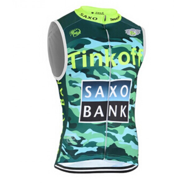 2015 Tinkoff Saxo Bank Camouflage ärmelloses Trikot Radtrikot De 2015 Tinkoff Saxo Bank Camouflage ärmelloses Trikot Radtrikot De