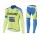 2015 Saxo bank Tionkff Fahrradbekleidung Radtrikot Satz Langarm und Lange Fahrradhose Radtrikot De