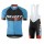2015 Scott RC Pro Schwarz-Blau Fahrradbekleidung Satz Fahrradtrikot Kurzarm Trikot und Kurz Trägerhose Radtrikot De