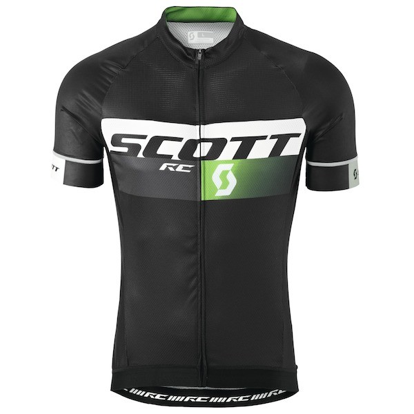 Scott RC Pro Schwarz-Grün 2015 Radtrikot Kurzarm Radtrikot De Scott RC Pro Schwarz-Grün 2015 Radtrikot Kurzarm Radtrikot De