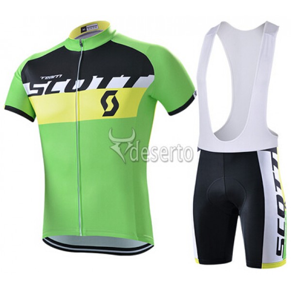 2015 Scott Fahrradbekleidung Satz Fahrradtrikot Kurzarm Trikot und Kurz Trägerhose Grün Radtrikot De 2015 Scott Fahrradbekleidung Satz Fahrradtrikot Kurzarm Trikot und Kurz Trägerhose Grün Radtrikot De