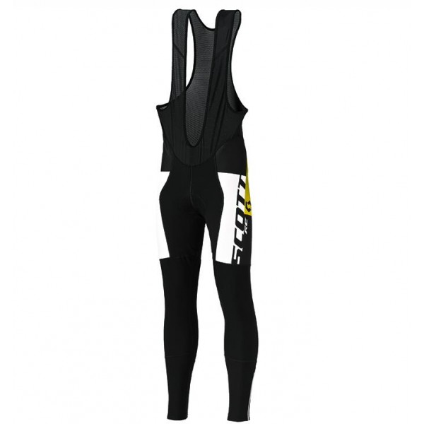 2015 SCOTT RC Schwarz/Gelb Lang Trägerhose Radtrikot De