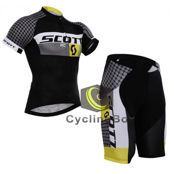2015 Scott Radbekleidung Radtrikot Kurzarm und Fahrradhosen Kurz Radtrikot De